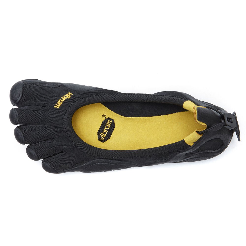 Vibram FiveFingers Dame Barfodet Sko Sort - Classic - 6082SRFBI